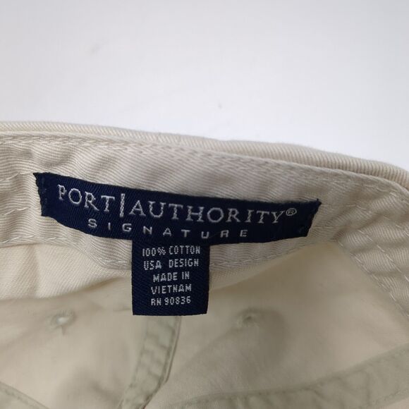 Idaho Falls Power Strapback Hat Tan OS Adjustable Embroidered Port Authority - Picture 8 of 8